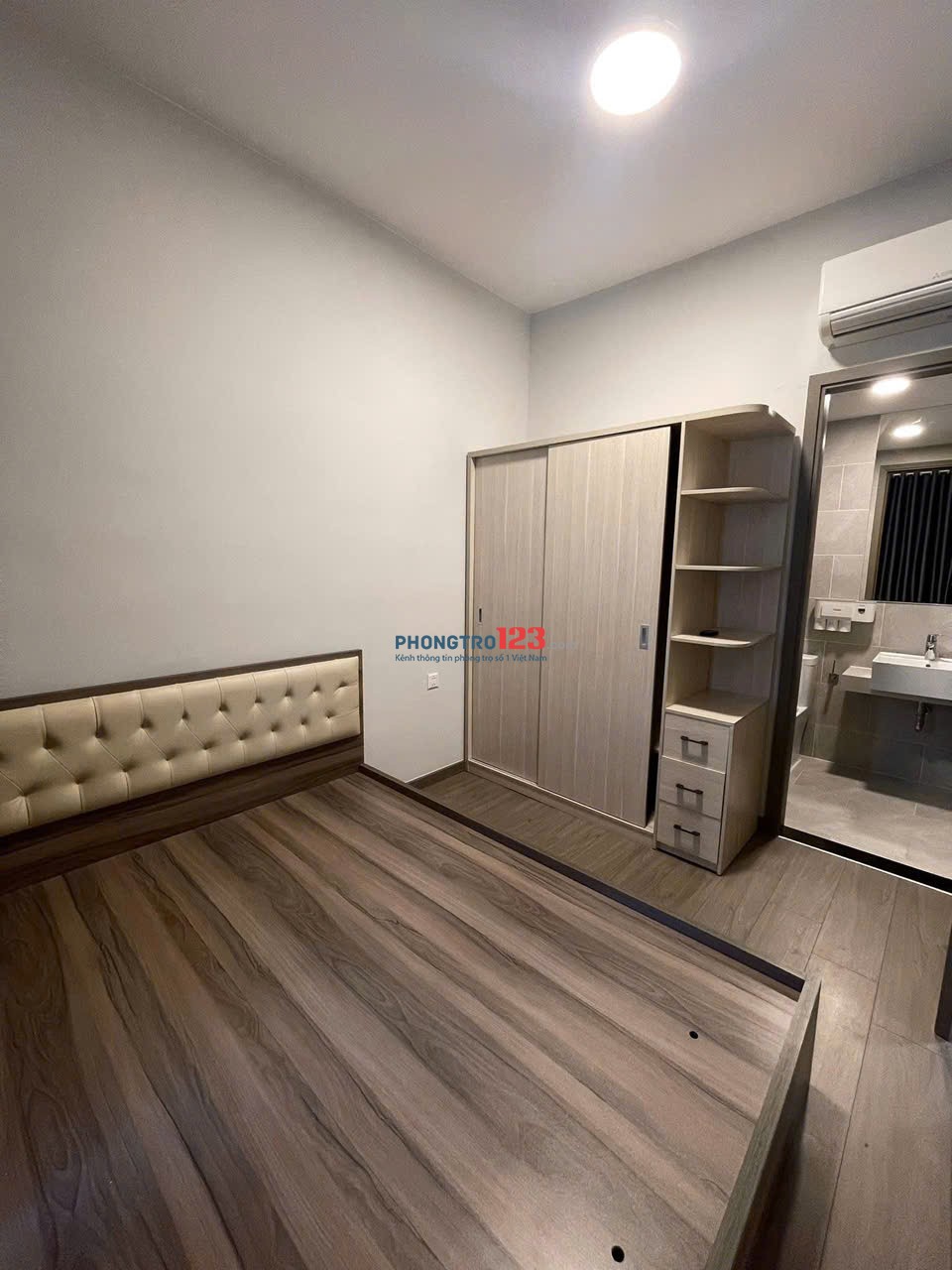 Chung cư IDICO, 262 Luỹ Bán Bích, TP: 75m2, 2p ngủ, nội thất tốt, 9,5 triệu