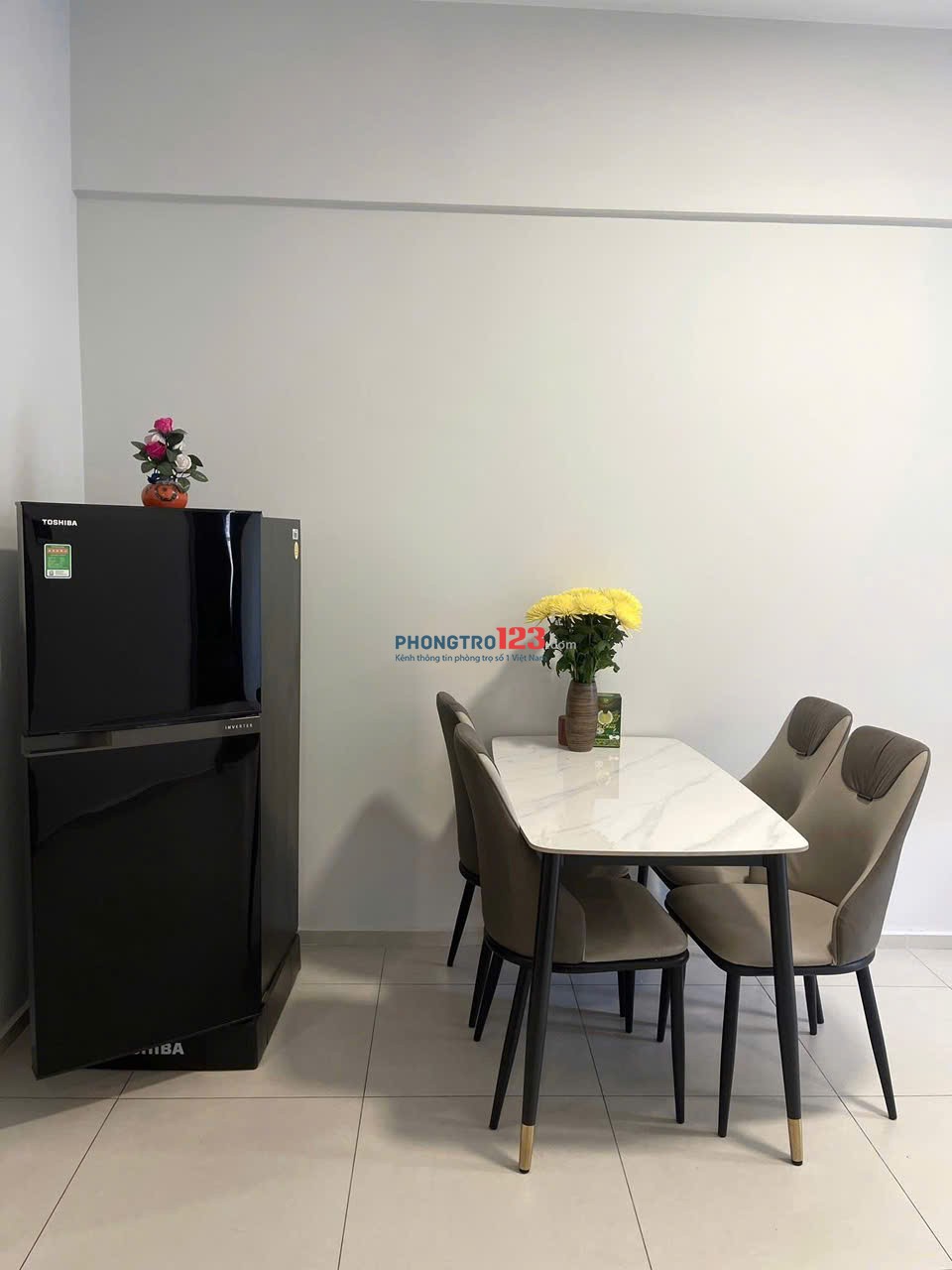 Chung cư IDICO, 262 Luỹ Bán Bích, TP: 75m2, 2p ngủ, nội thất tốt, 9,5 triệu