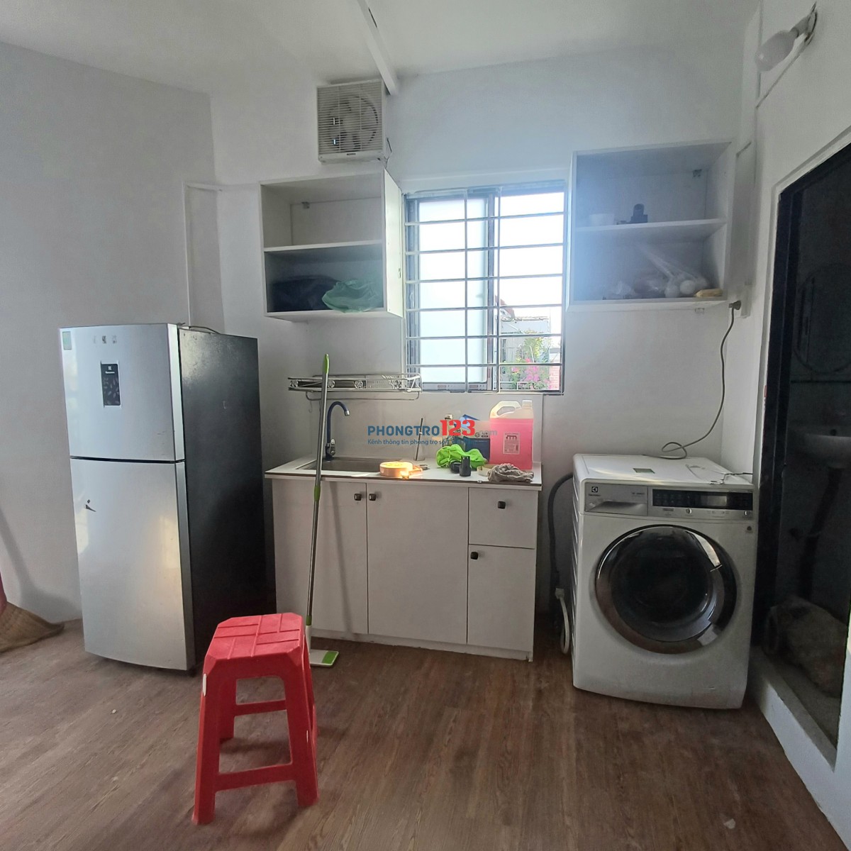 Cho Thuê 1 Phòng Ngủ - Ban Công Mới Xây 35m2 - Full Nội Thất - Đặng Thùy Trâm Gần ĐH Văn Lang