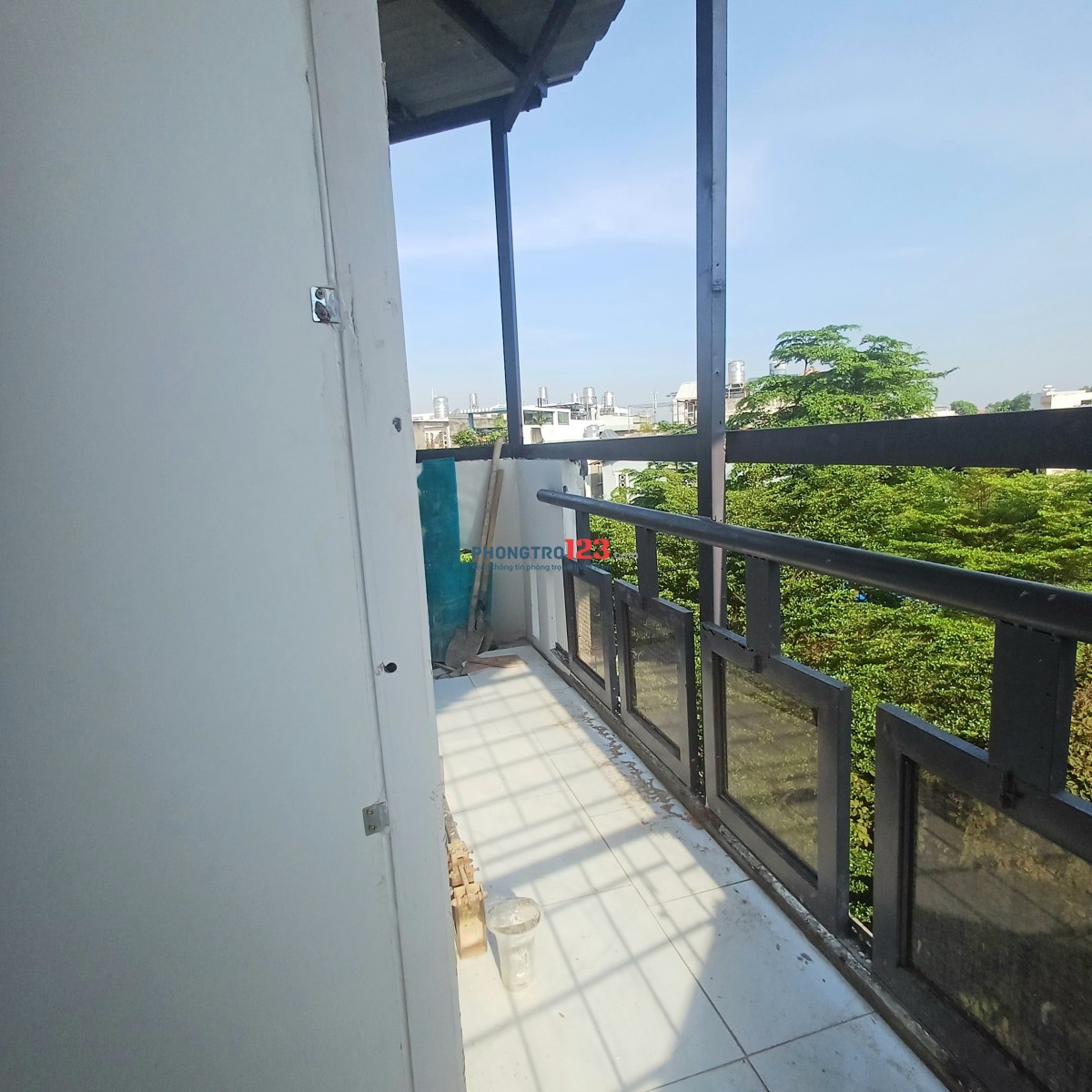 Cho Thuê 1 Phòng Ngủ - Ban Công Mới Xây 35m2 - Full Nội Thất - Đặng Thùy Trâm Gần ĐH Văn Lang