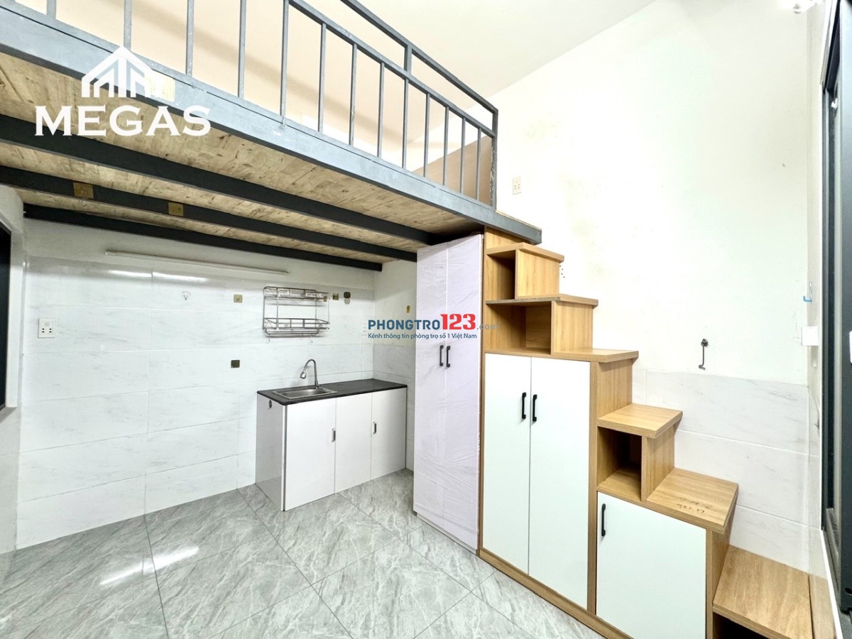 Mới Xây - Sẵn Máy Lạnh - Có Cửa Sổ ngay Nguyễn Văn Quá - Chợ Cầu