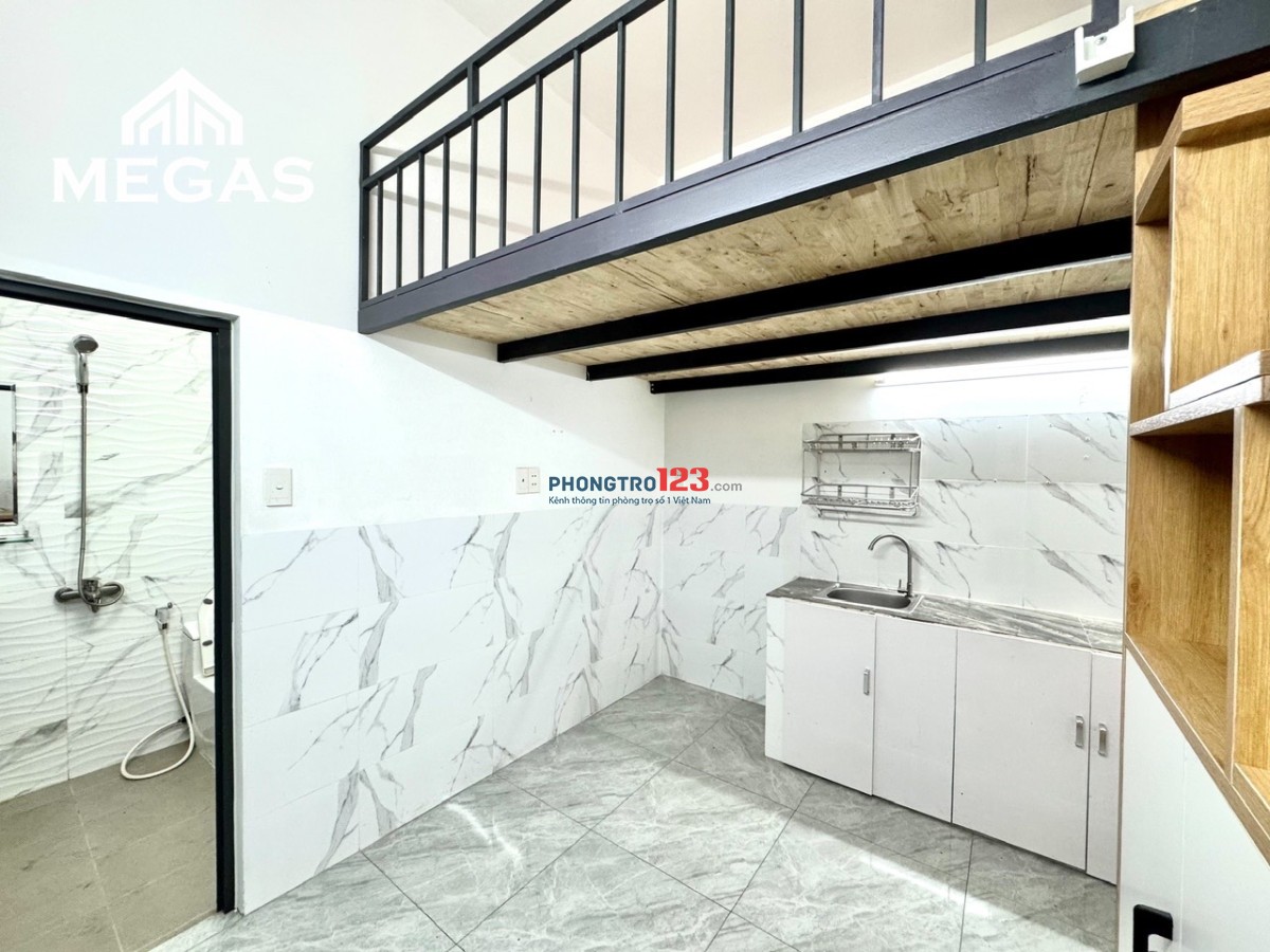 Mới Xây - Sẵn Máy Lạnh - Có Cửa Sổ ngay Nguyễn Văn Quá - Chợ Cầu