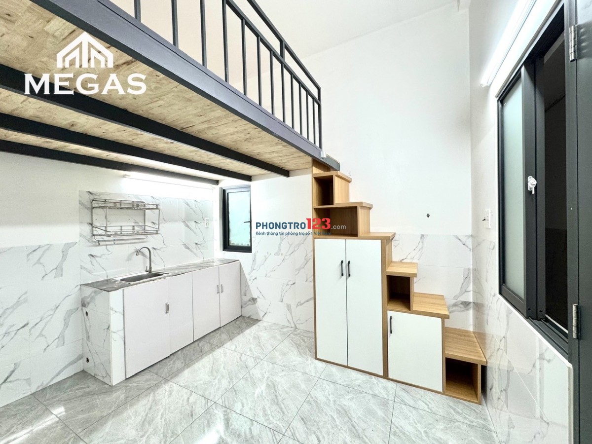 Mới Xây - Sẵn Máy Lạnh - Có Cửa Sổ ngay Nguyễn Văn Quá - Chợ Cầu