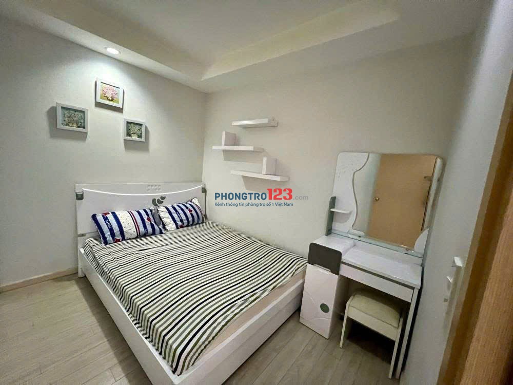 12tr/tháng, C/c Carillon 3, 2PN, 2WC, Nhà Mới, Hoàng Hoa Thám, Tân Bình.