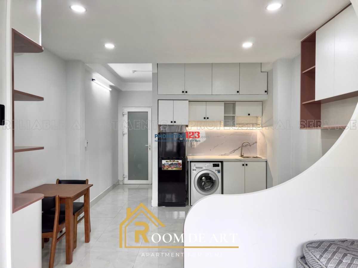 CĂN HỘ CÓ BAN CÔNG - MÁY GIẶT RIÊNG FULL NỘI THẤT – ĐƯỜNG CỘNG HOÀ NGAY SÂN BAY TÂN SƠN NHẤT - QTB