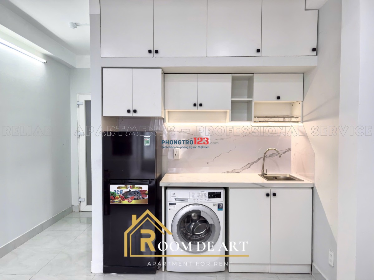 CĂN HỘ CÓ BAN CÔNG - MÁY GIẶT RIÊNG FULL NỘI THẤT – ĐƯỜNG CỘNG HOÀ NGAY SÂN BAY TÂN SƠN NHẤT - QTB