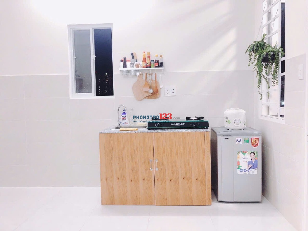 Phòng trọ giá rẻ 1PN full nt, máy giặt riêng gần Lotte Mart, ĐH TDT, Marketing, RMIT Quận 7
