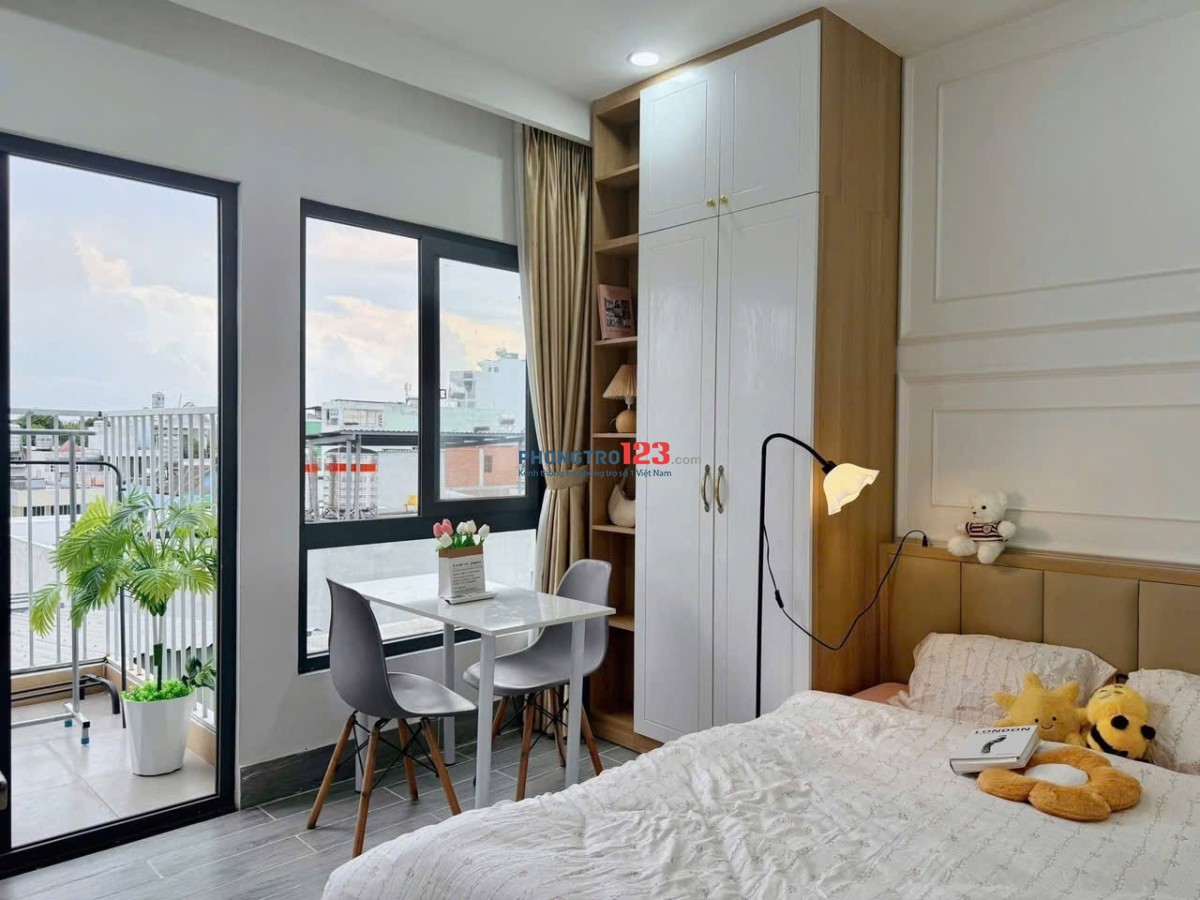 PHÒNG MỚI XÂY GIÁ TỐT LÝ THƯỜNG KIỆT_FULL NỘI THẤT_BAN CÔNG_GẦN SVĐ PHÚ THỌ_VX LÊ ĐẠI HÀNH