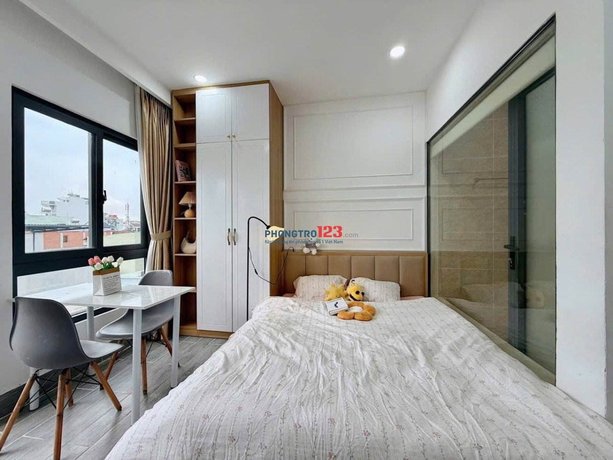 PHÒNG MỚI XÂY GIÁ TỐT LÝ THƯỜNG KIỆT_FULL NỘI THẤT_BAN CÔNG_GẦN SVĐ PHÚ THỌ_VX LÊ ĐẠI HÀNH