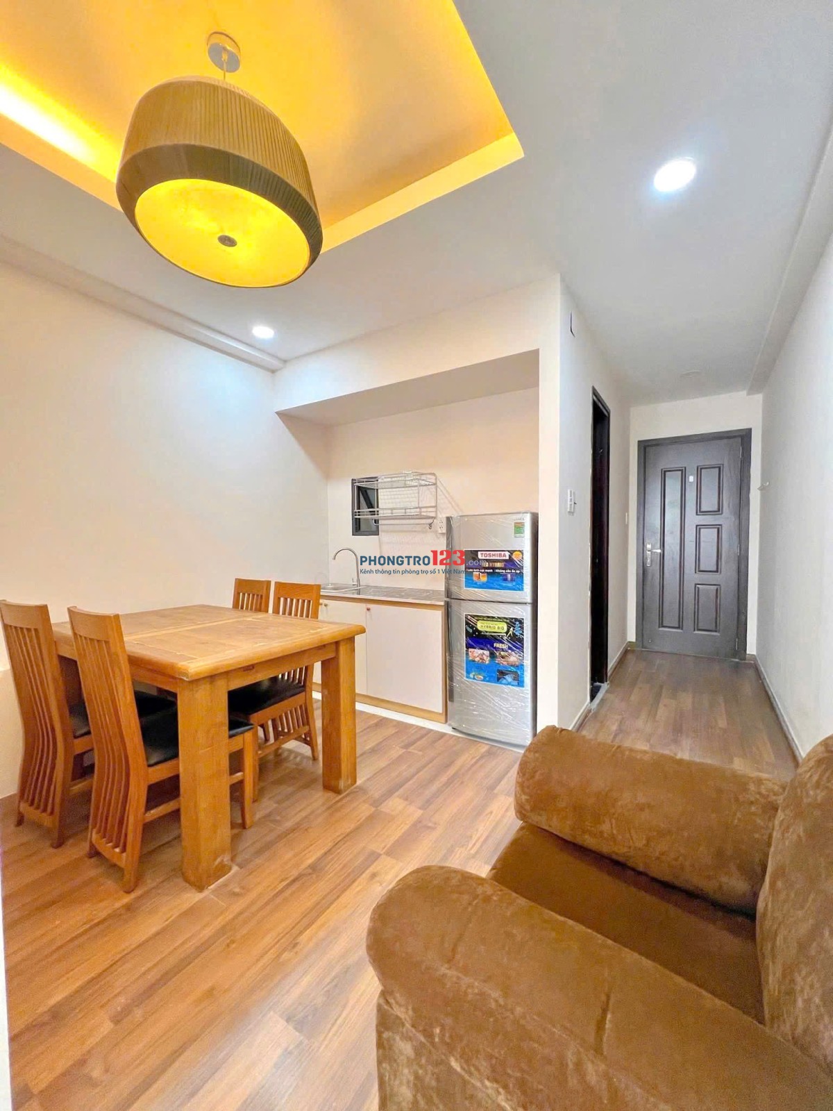 Căn hộ 1pn rộng 40m2 cửa sổ lớn ngay trung tâm quận tân bình gần ga t3 cv hoàng văn thụ khu k300