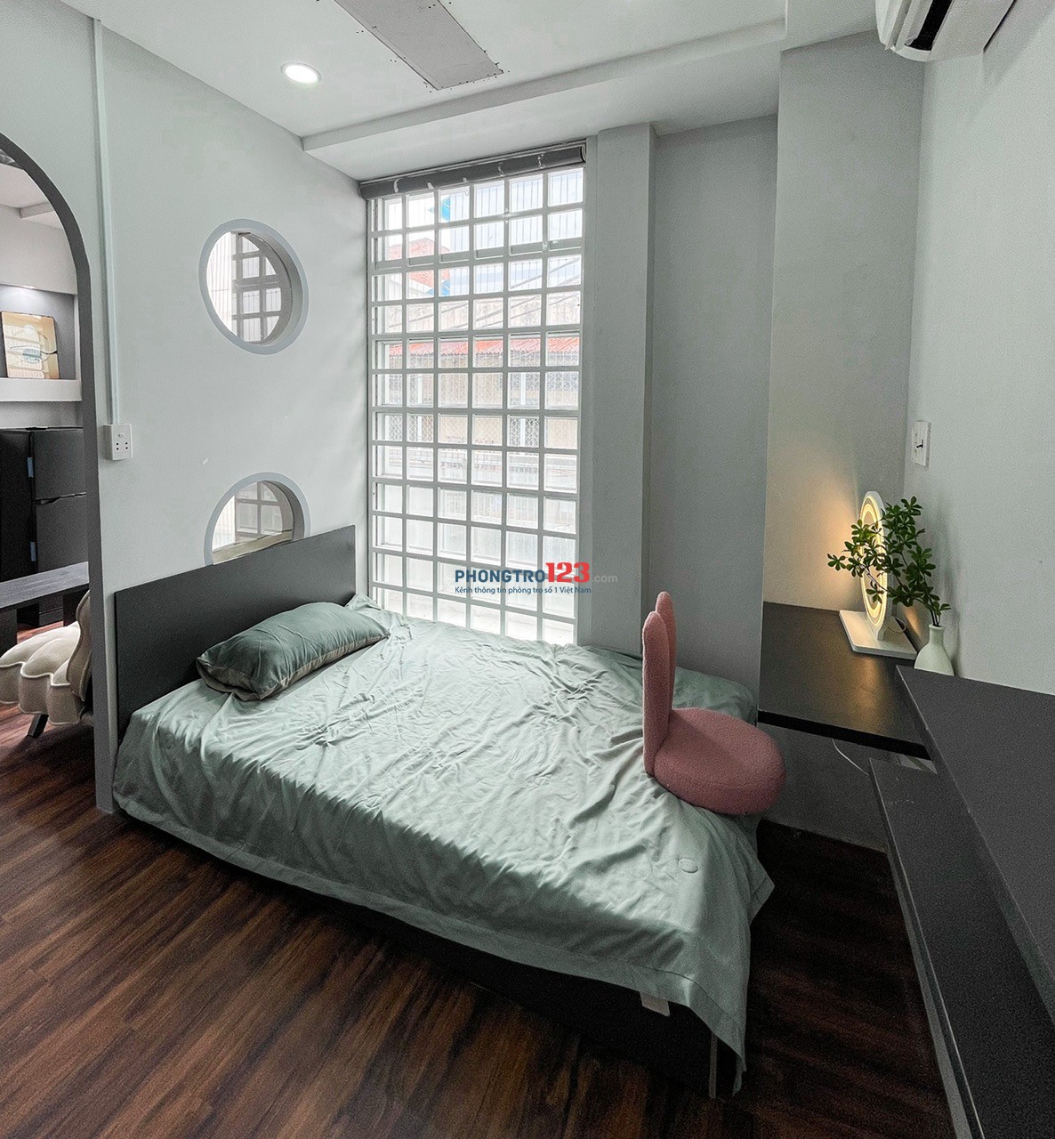 PHÒNG 40m2 FULL NỘI THẤT CỬA SỔ LỚN ĐÓN NẮNG Ở LÊ VĂN DUYỆT Q.BÌNH THẠNH NGAY GẦN Q3,Q1 - 0334998413