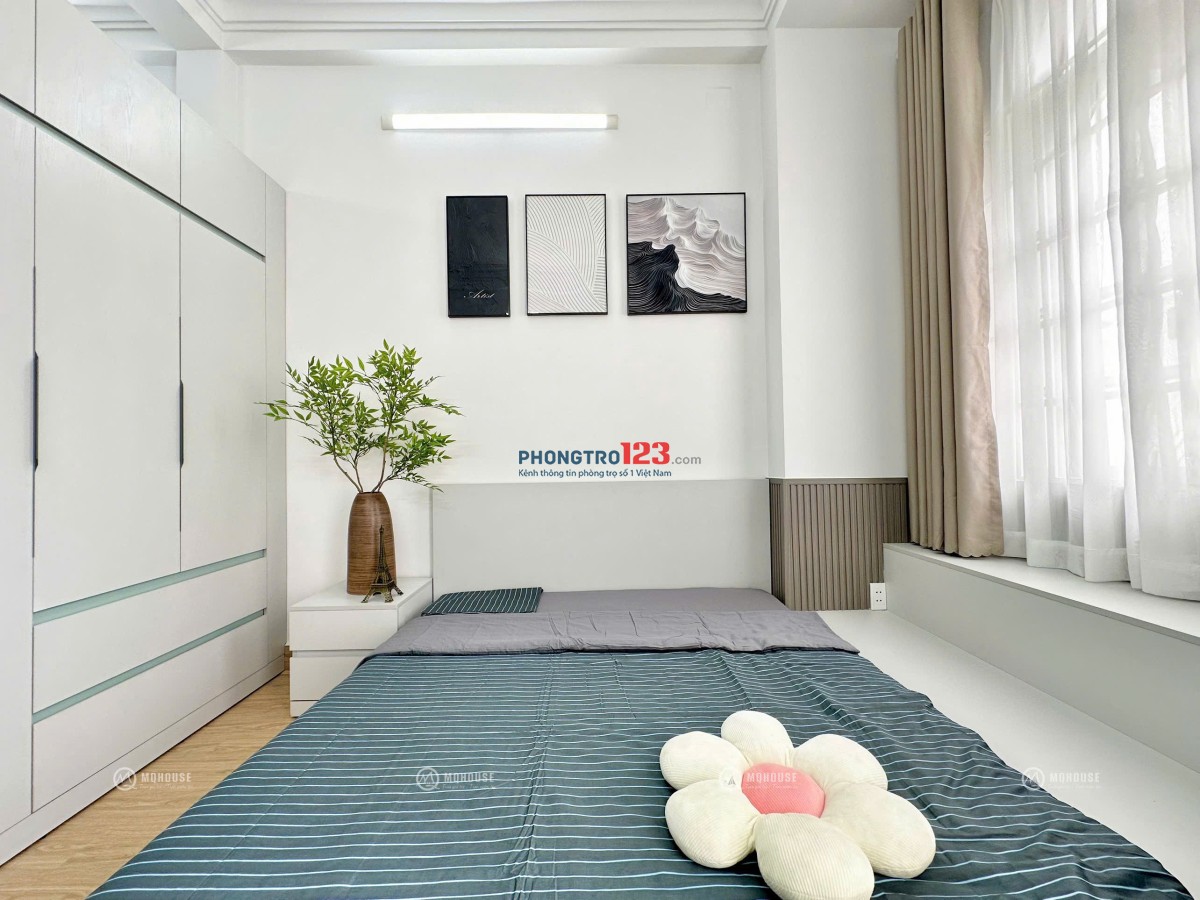 CHO THUÊ CĂN HỘ BAN CÔNG/CỬA SỔ FULL NT ĐẸP GẦN TRƯỜNG CHINH - SAU LƯNG ETOWN CỘNG HÒA