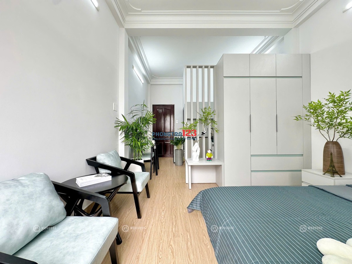 CHO THUÊ CĂN HỘ BAN CÔNG/CỬA SỔ FULL NT ĐẸP GẦN TRƯỜNG CHINH - SAU LƯNG ETOWN CỘNG HÒA