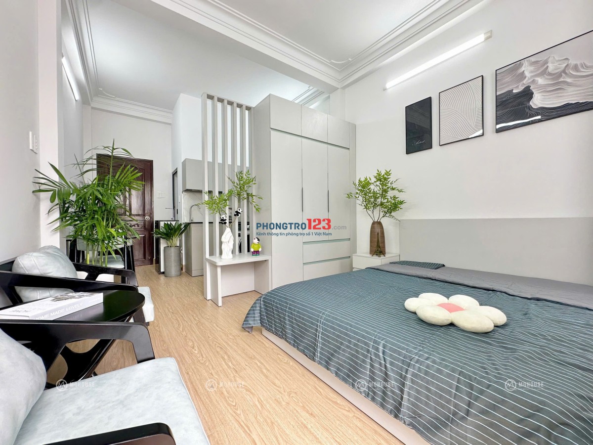 CHO THUÊ CĂN HỘ BAN CÔNG/CỬA SỔ FULL NT ĐẸP GẦN TRƯỜNG CHINH - SAU LƯNG ETOWN CỘNG HÒA