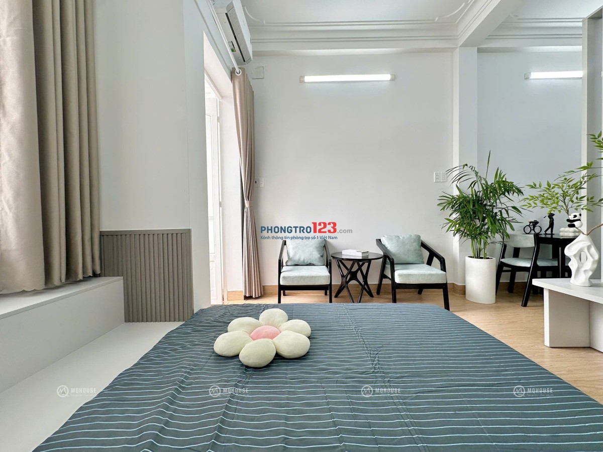 CHO THUÊ CĂN HỘ BAN CÔNG/CỬA SỔ FULL NT ĐẸP GẦN TRƯỜNG CHINH - SAU LƯNG ETOWN CỘNG HÒA