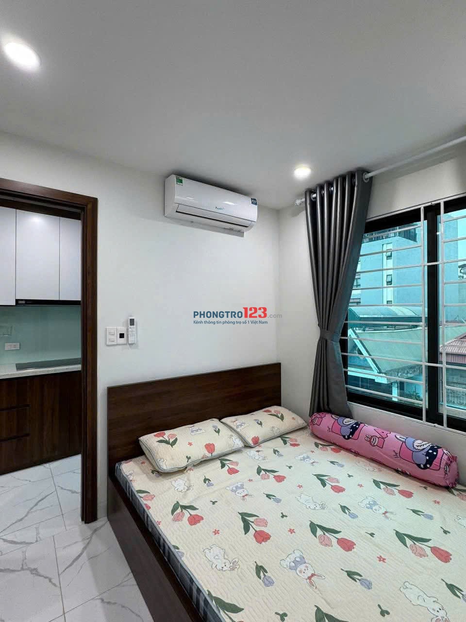 Cho thuê chung cư phú yên Q.TB có 1 PN full nội thất giá 6,5tr/th