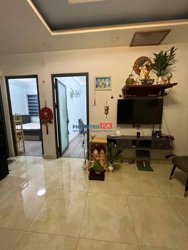 Chung cư Bàu cát,Tân BÌnh: 2p ngủ,Có nội thất,9tr/th