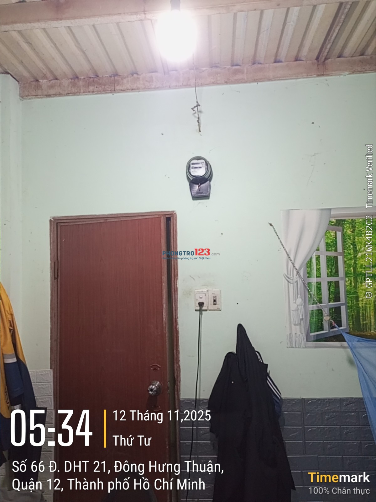 Pass phòng trọ giá rẻ gần CVPM Quang Trung