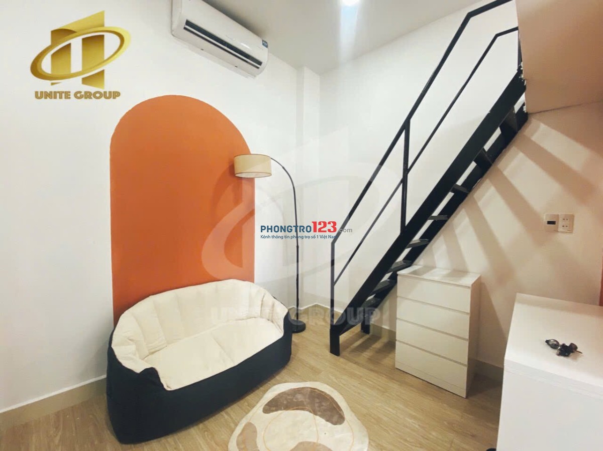 Căn hộ/duplex full nt gác rộng trung tâm quận 7 gần lotte,tdtu,rmit,ufm,nttu quận 4 và quận 1