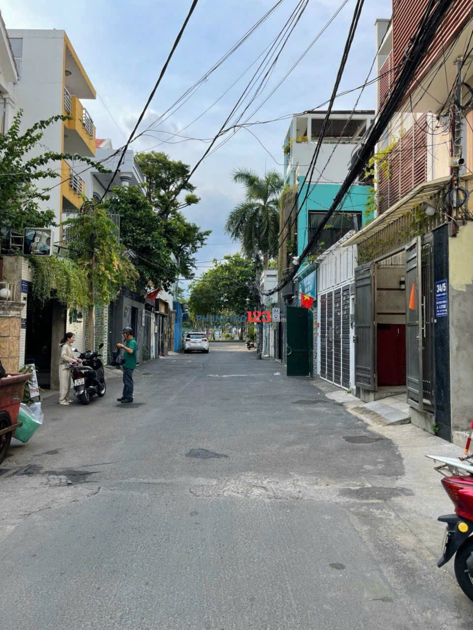 Phòng full nội thất ban công, cửa sổ, đường Trần Khánh Dư, Q.1, gần chợ Tân Định, nhà thờ Tân Định