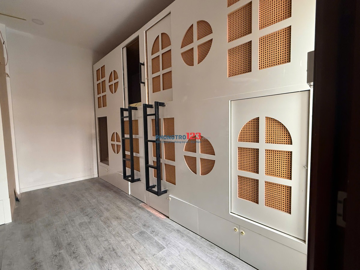 SLEEPBOX NAM - LẦU 1 - CAO CẤP - SẠCH SẼ - AN NINH - NGAY LOTTER MART GÒ VẤP