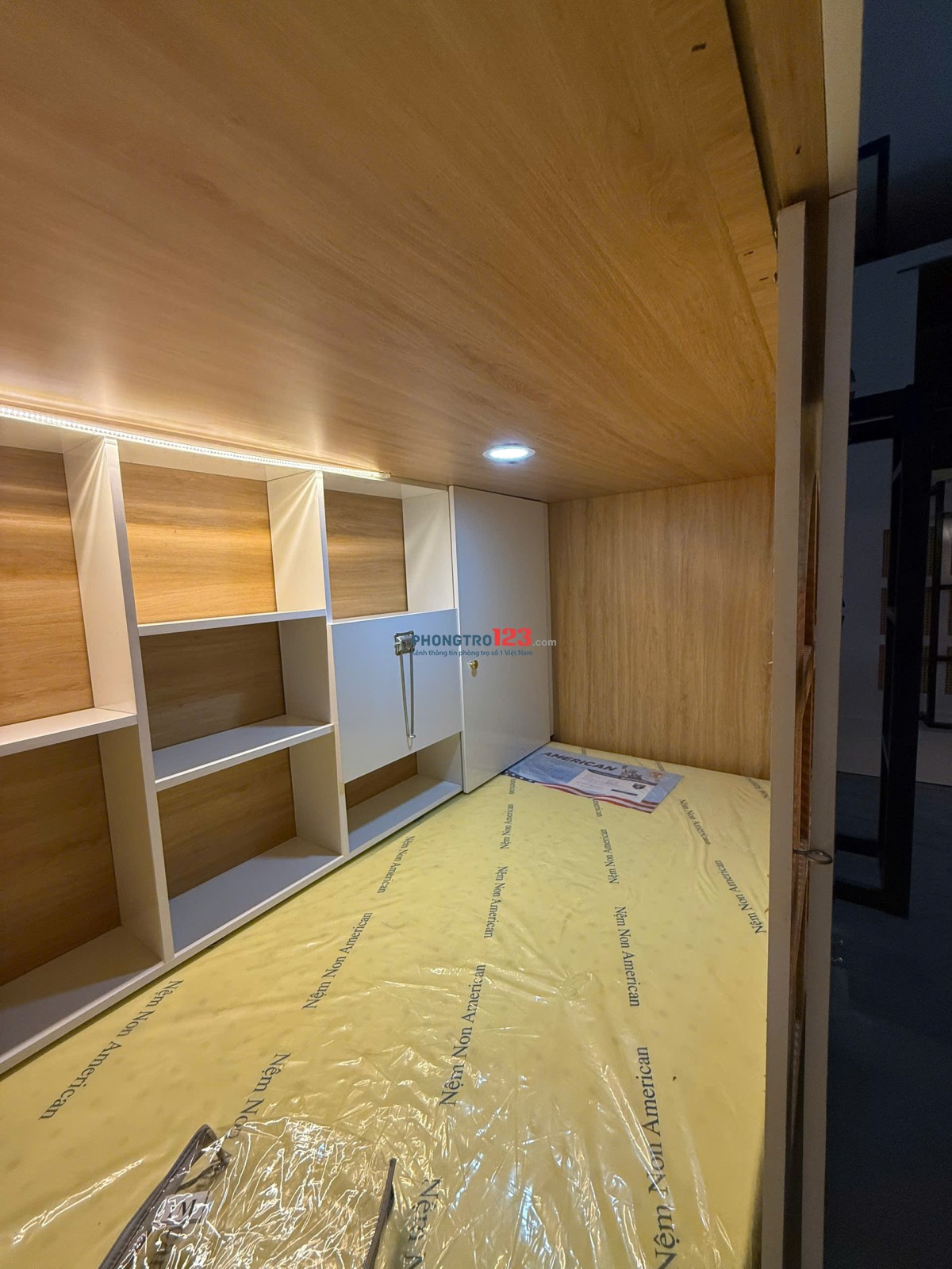 SLEEPBOX NAM - LẦU 1 - CAO CẤP - SẠCH SẼ - AN NINH - NGAY LOTTER MART GÒ VẤP