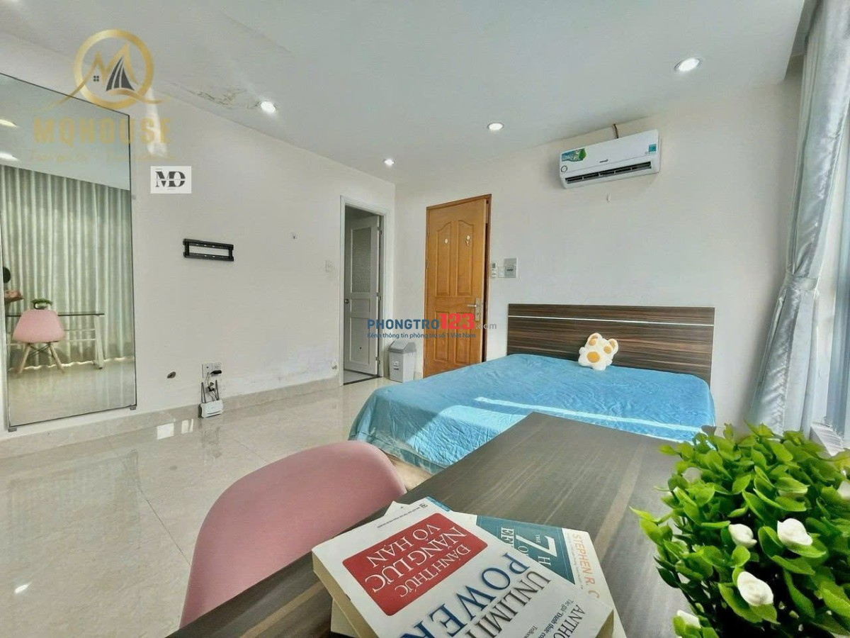 CHDV Full NT view dẹp thoáng mát Cửa sổ rộng Thạch Thị THanh Q1 7tr/th