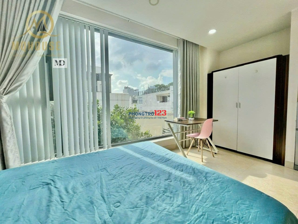 CHDV Full NT view dẹp thoáng mát Cửa sổ rộng Thạch Thị THanh Q1 7tr/th