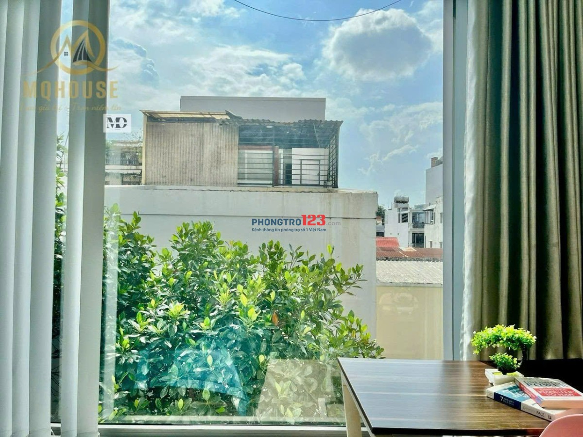 CHDV Full NT view dẹp thoáng mát Cửa sổ rộng Thạch Thị THanh Q1 7tr/th