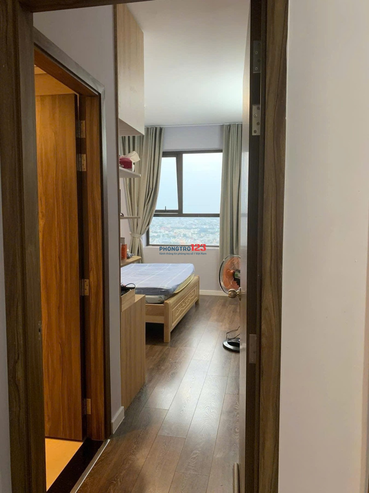 Cho thuê căn 2p ngủ giá 10tr chung cư Phúc Yên- Phan Huy Ích