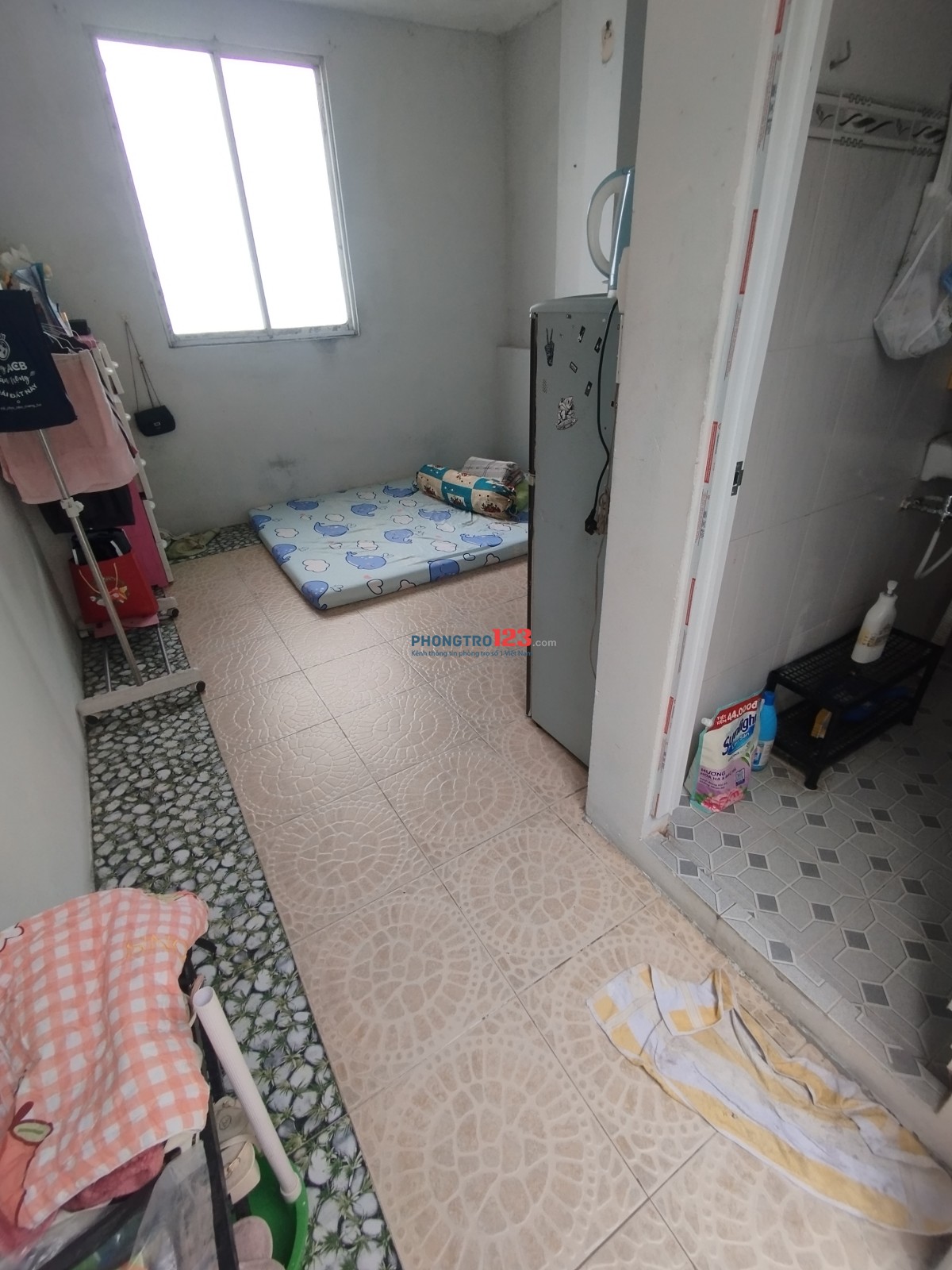 Phòng máy lạnh 20m2. Đường Tạ Quang Bửu P4 Q8