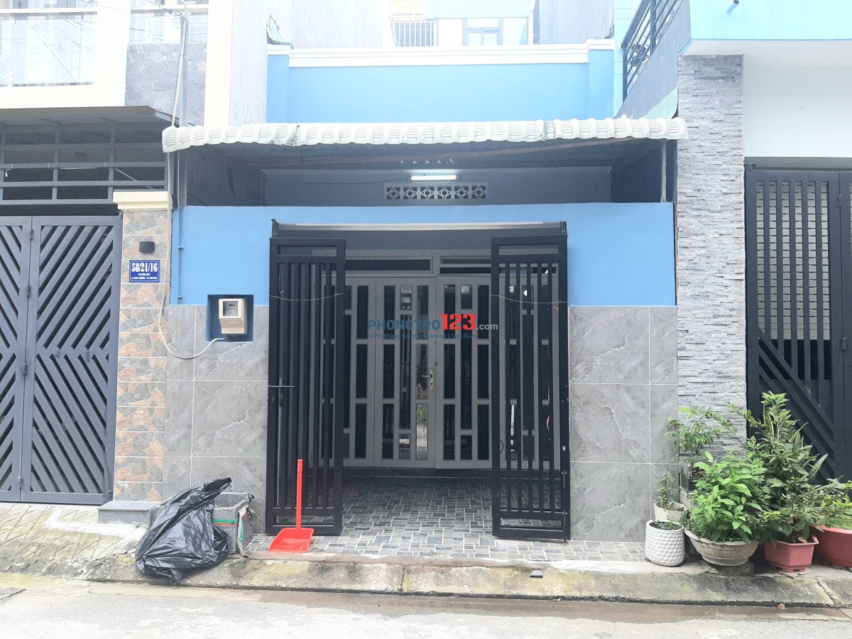 Nhà cấp 4 diện tích 52m2 chính chủ cho thuê nguyên căn.