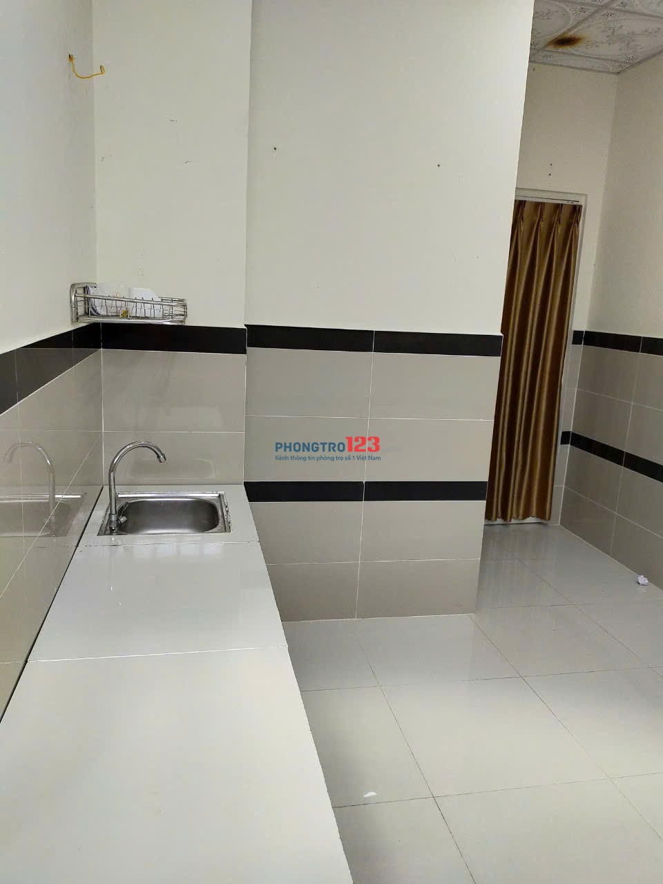 Chính chủ trống phòng 25m2, có máy lạnh, máy giặt, quạt, tủ lạnh, giường - đường số 10, An Khánh, Q2