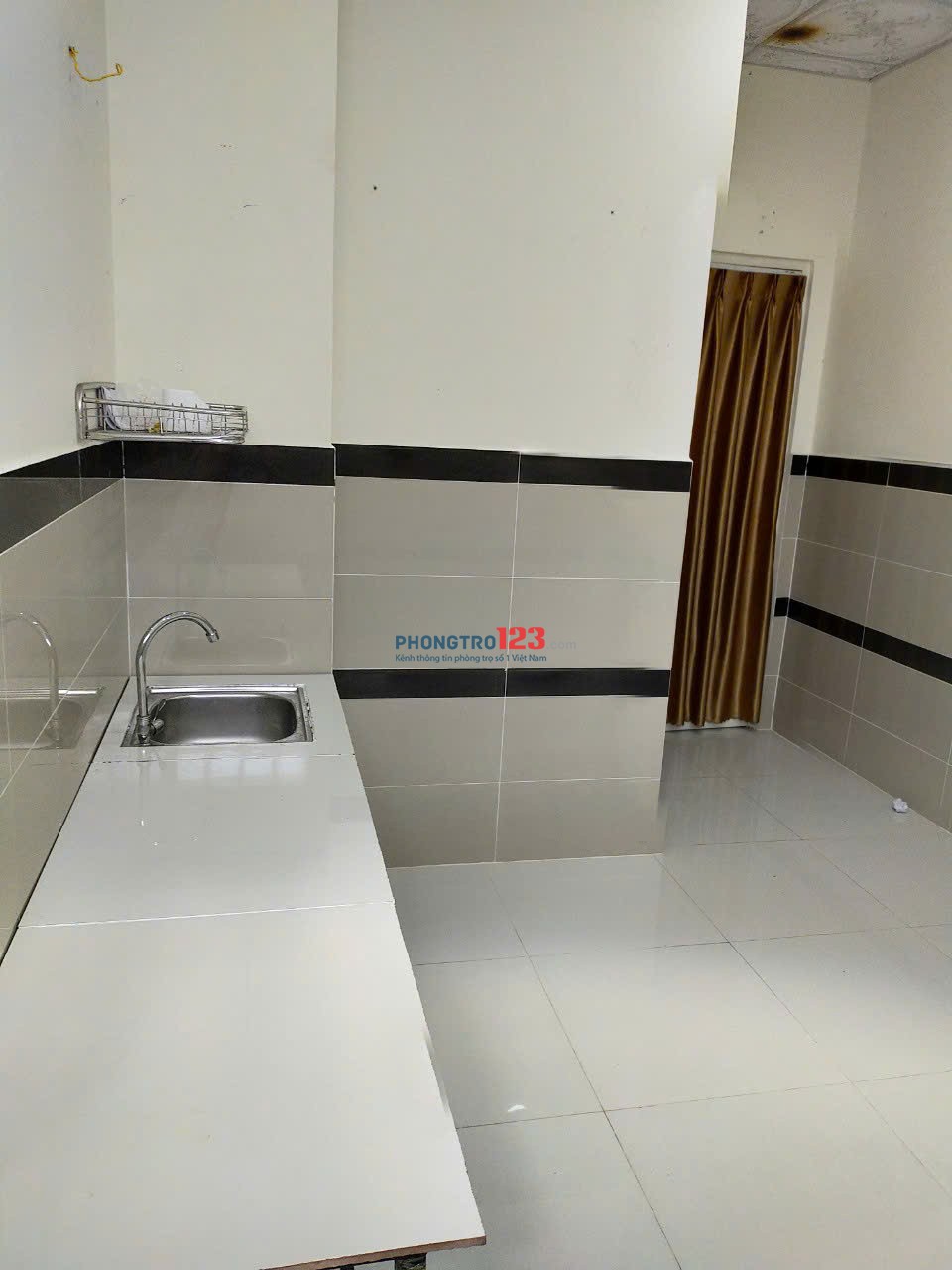 Chính chủ trống phòng 25m2, có máy lạnh, máy giặt, quạt, tủ lạnh, giường - đường số 10, An Khánh, Q2