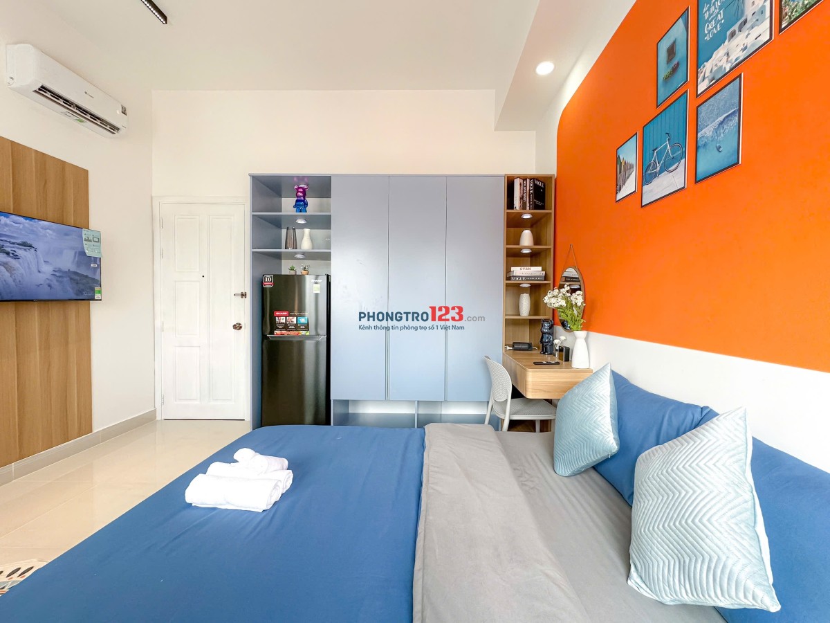 Căn Hộ Cho Thuê Full Nội Thất - BAN CÔNG RIÊNG - Cộng Hòa, Tân Bình – Ngay Sân Bay