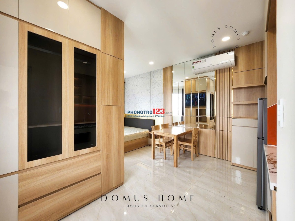 Trống căn hộ mini tách bếp - cửa sổ ngập tràn ánh sáng - rộng 40m2 ngay quận 7 đây ạ