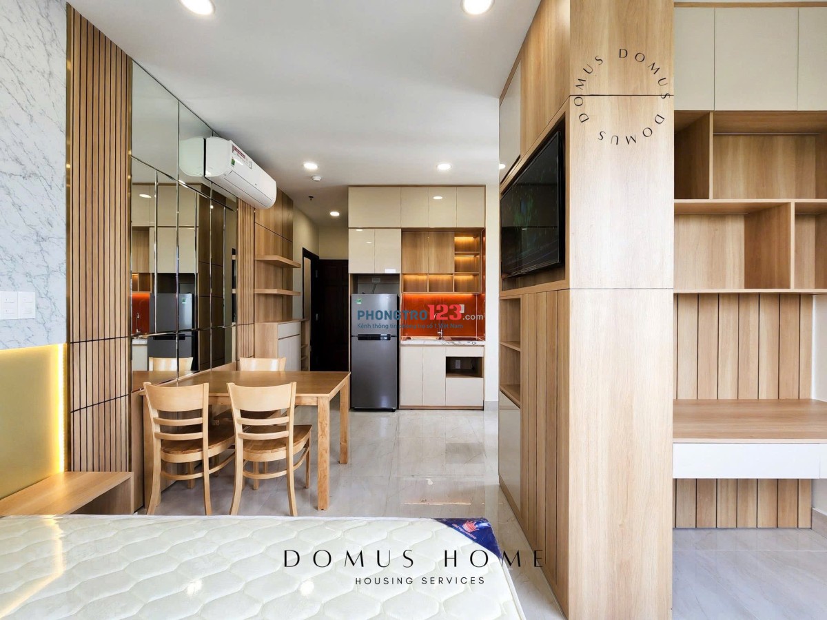 Trống căn hộ mini tách bếp - cửa sổ ngập tràn ánh sáng - rộng 40m2 ngay quận 7 đây ạ