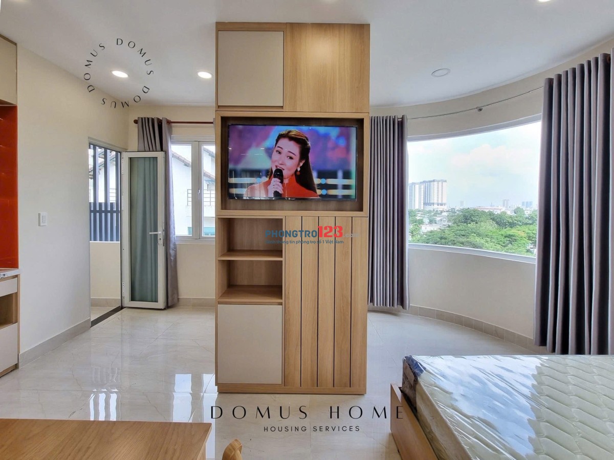 Trống căn hộ mini tách bếp - cửa sổ ngập tràn ánh sáng - rộng 40m2 ngay quận 7 đây ạ
