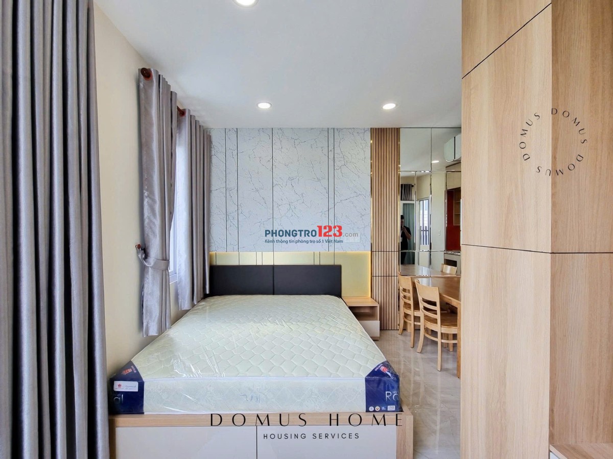 Trống căn hộ mini tách bếp - cửa sổ ngập tràn ánh sáng - rộng 40m2 ngay quận 7 đây ạ