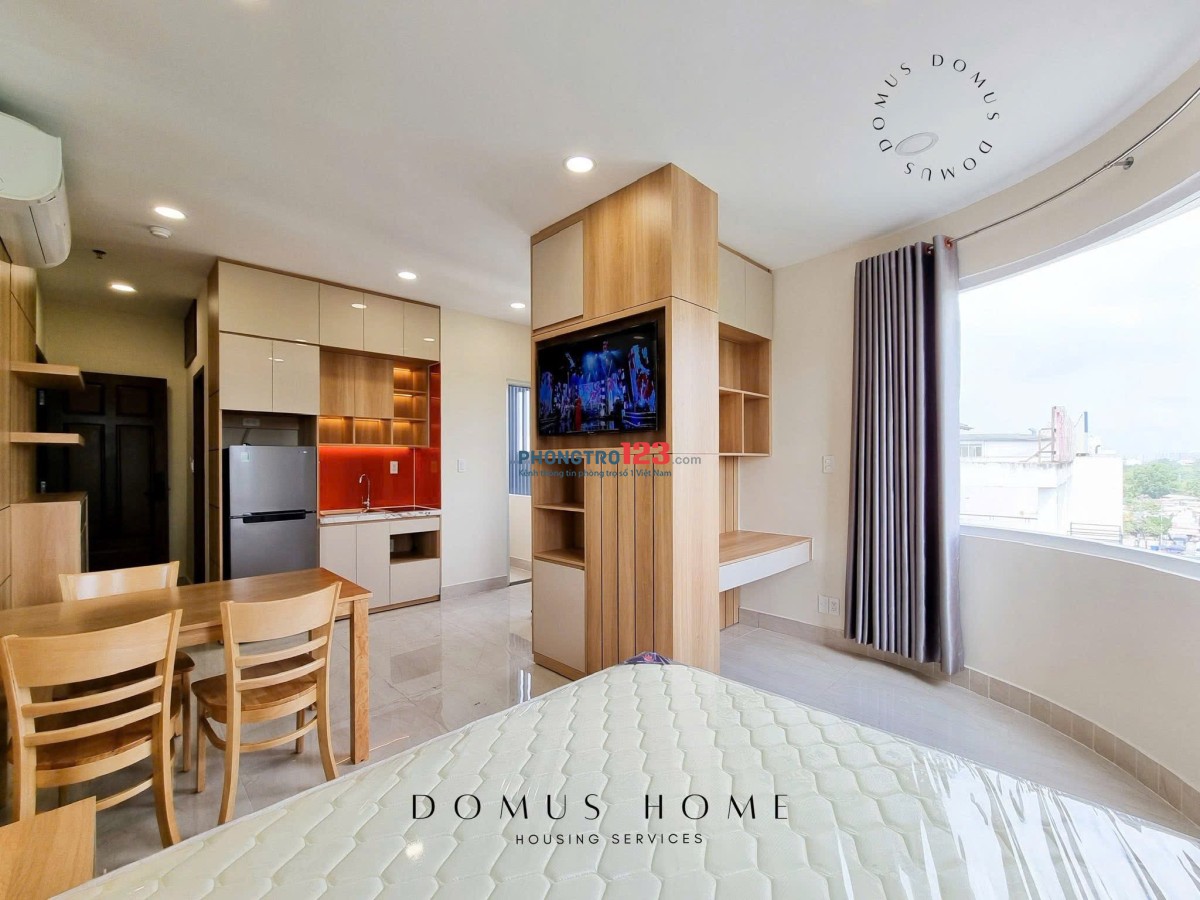 Trống căn hộ mini tách bếp - cửa sổ ngập tràn ánh sáng - rộng 40m2 ngay quận 7 đây ạ