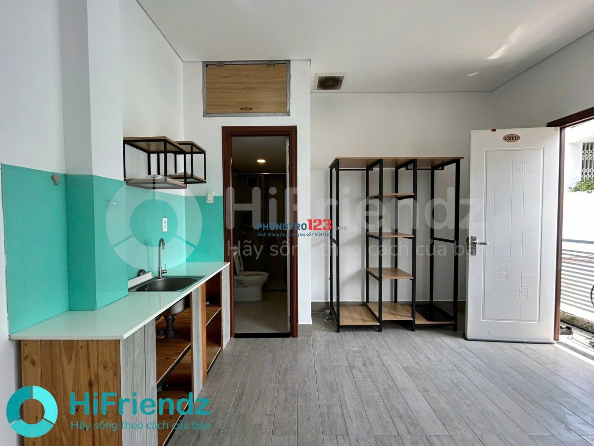 Cho Thuê Studio Full Nội Thất – Lý Chính Thắng, Quận 3 – Vào Ở Ngay - gần CV Tao Đàn - chợ Bến Thành