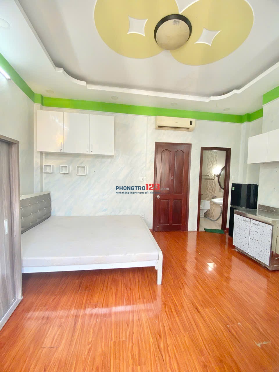 STUDIO BANCOL CHO THUÊ ĐƯỜNG TRẦN QUANG KHẢI, QUẬN 1 gần chợ Tân Định, cầu Bông, cầu Kiệu…