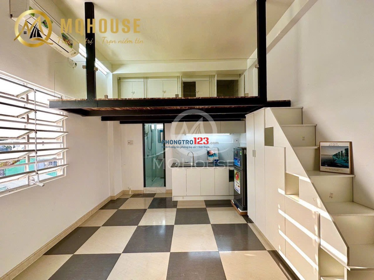 Duplex gác cao full nội thất gần đại học văn hiến nga tư bảy hiên bv thống nhất