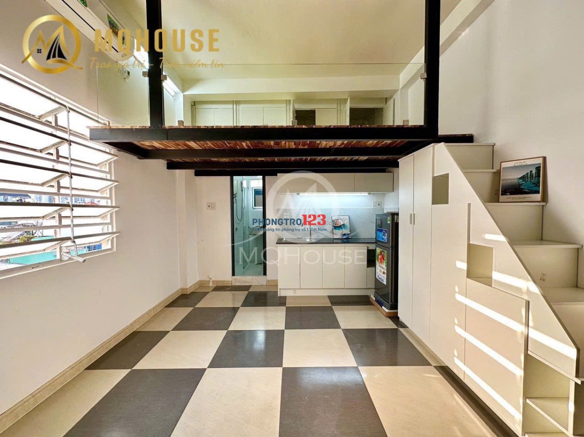 Duplex gác cao full nội thất gần đại học văn hiến nga tư bảy hiên bv thống nhất