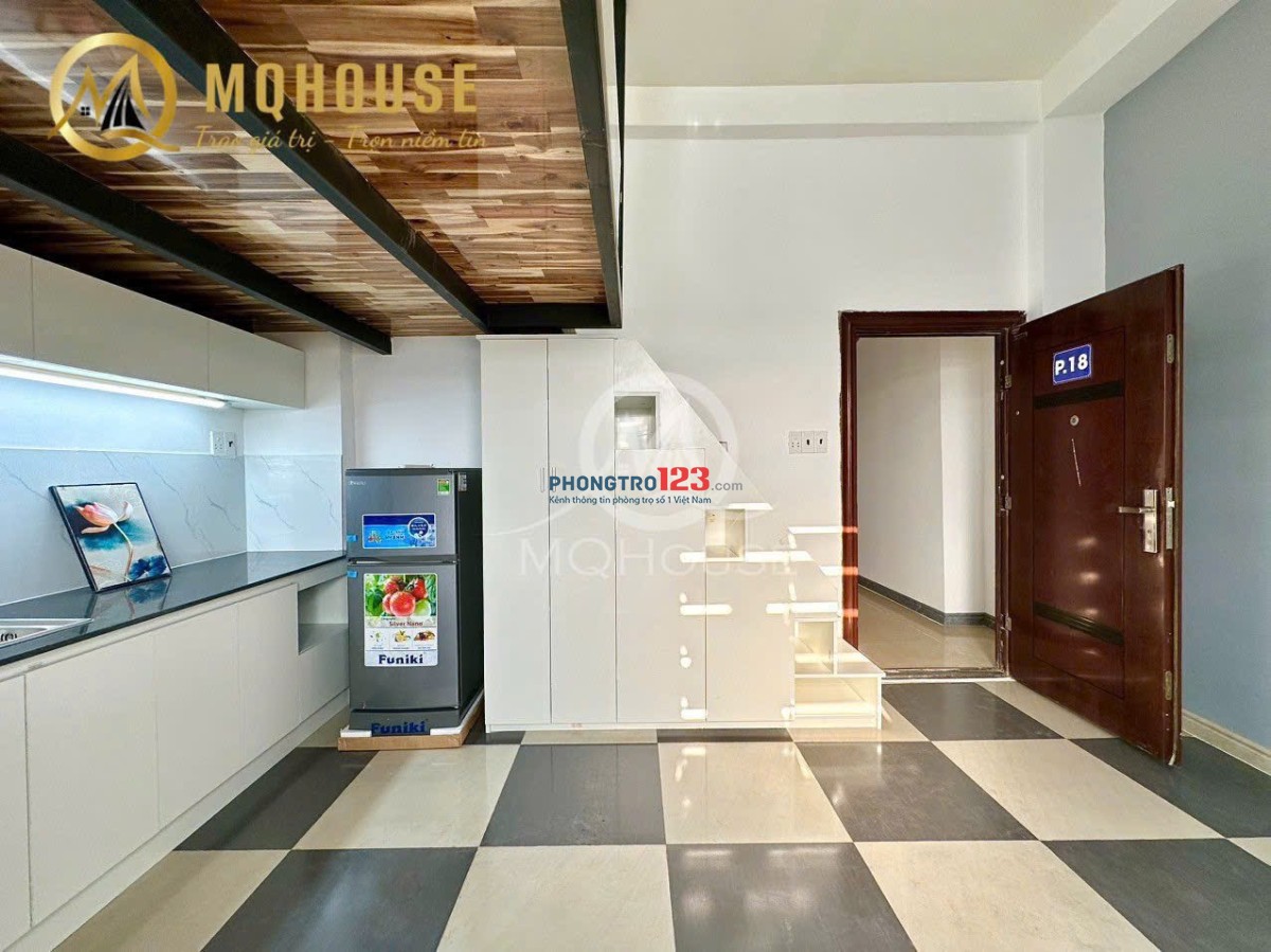 Duplex gác cao full nội thất gần đại học văn hiến nga tư bảy hiên bv thống nhất