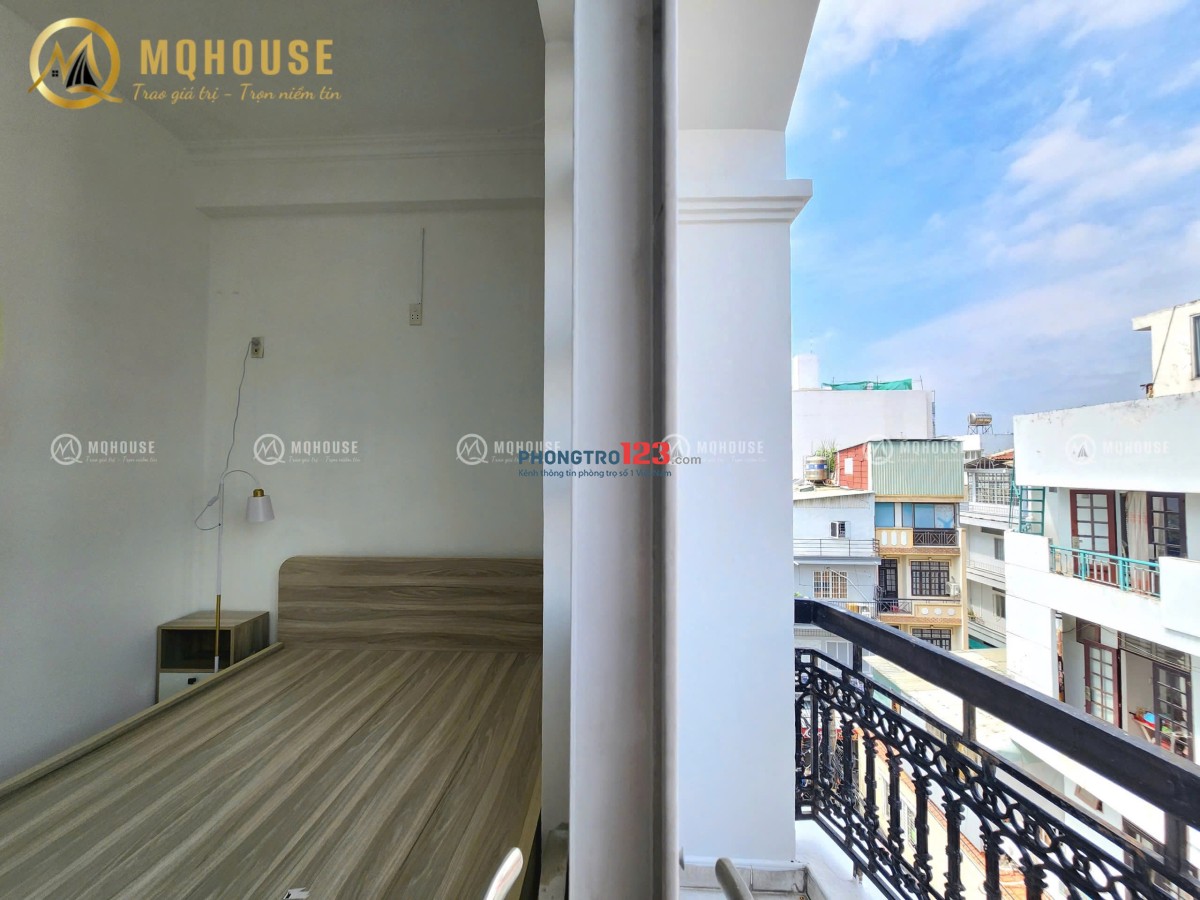 PHÒNG STUDIO BAN CÔNG RỘNG – FULL NỘI THẤT – THIẾT KẾ ĐƠN GIẢN, TIỆN NGHI – PHAN VĂN SỬU, TÂN BÌNH