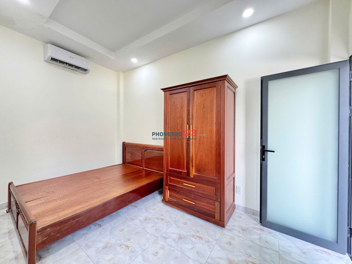 PHÒNG MỚI XÂY - ĐẦY ĐỦ TIỆN NGHI NGAY CHỢ HOÀNG HOA THÁM, KHU K300