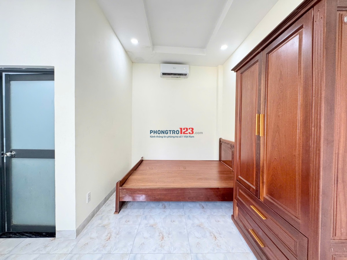 PHÒNG MỚI XÂY - ĐẦY ĐỦ TIỆN NGHI NGAY CHỢ HOÀNG HOA THÁM, KHU K300