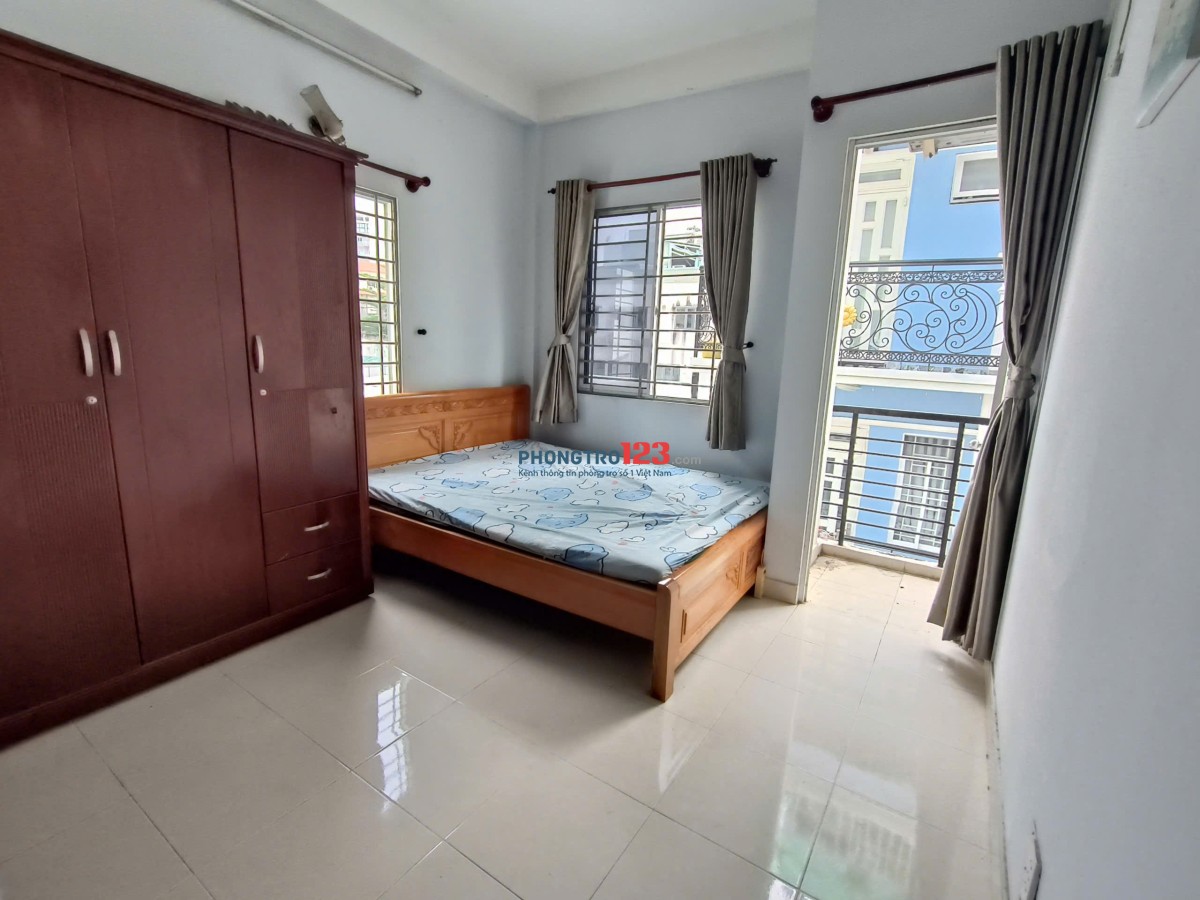  Cho thuê phòng trọ ban công rộng – nhiều ánh sáng – full nội thấtNguyễn Trãi, Quận 1