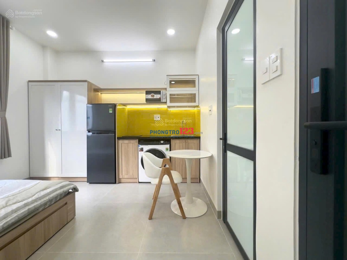 PHÒNG TRỌ STUDIO FULL NỘI THẤT CỬA SỔ THOÁNG SÁNG NƠ TRANG LONG, BÌNH THẠNH GẦN ĐH VĂN LANG